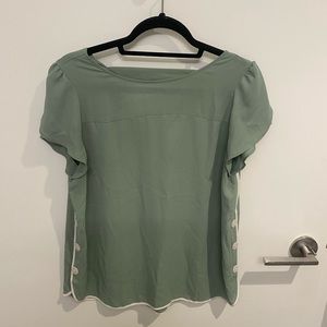 Light green blouse